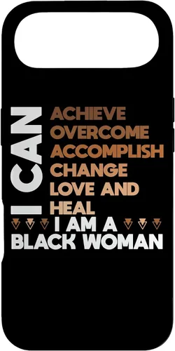 Vista 26 de iPhone 11 Pro Max poderoso negro mujer afirmación afroamericana orgullo caso