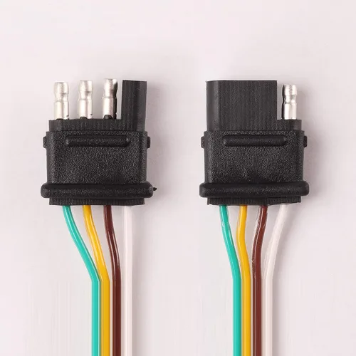 Vista 5 de Kinstecks Arnés de extensión de cable de remolque de 4 pines de 60 pulgadas para luces de remolque de barra de luz de portón trasero LED y otros usos