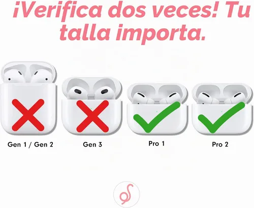 Vista 5 de Sonix Funda para AirPods Pro 2 y Pro 1 (1ª/2ª generación) - Cubierta rígida con llavero, carga inalámbrica Brown Tort marrón (Brown Tort)