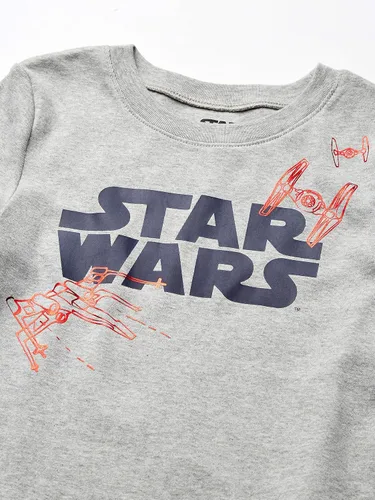 Vista 2 de Spotted Zebra Disney Marvel Star Wars Conjuntos de pijama de algodón ajustados para bebés niños pequeños y niños