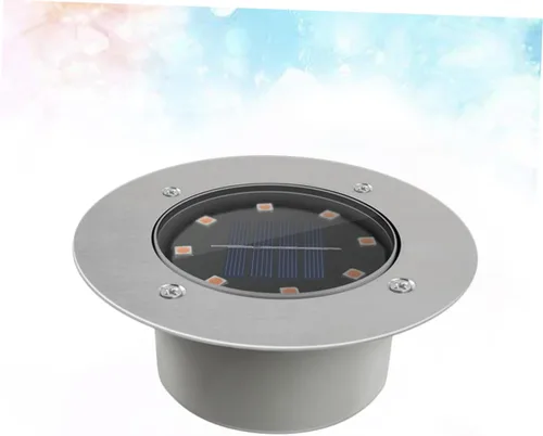 Vista 7 de jojofuny Luces solares de tierra al aire libre Luces de jardín Lámpara enterrada Lámpara de césped No requiere cableado
