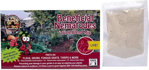 Vista 10 de NaturesGoodGuys Paquete de mezcla triple de nematodos beneficiosos HB+SC+SF (5 millones)