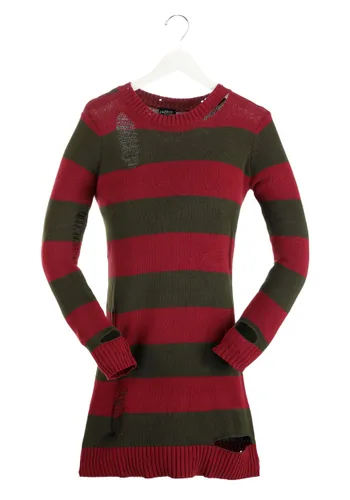 Vista 2 de Vestido de Disfraz Freddy Krueger para Mujer Multicolor