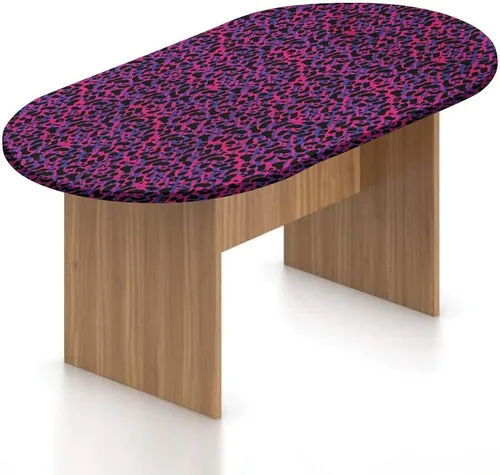 Vista 13 de Mantel ovalado ajustable, decoración de medusas, borde elástico, de poliéster, con forma de medusa, estilo bohemio, con estampado de playa, se