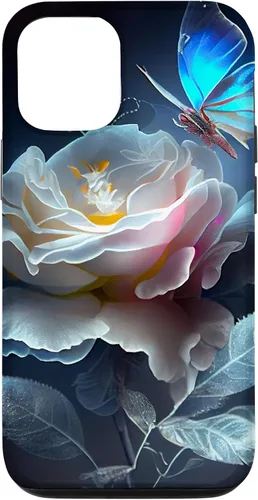 Vista 4 de Funda para iPhone 11 Pro Max con diseño de pétalos de flores de espectro colorido