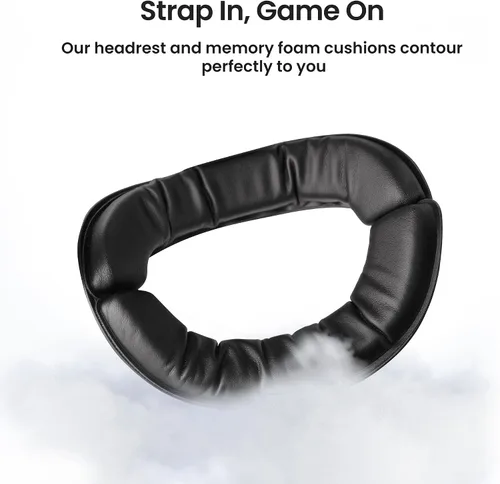 Vista 6 de KIWI design K4 Head Strap, VR Headset Accessories for Meta Oculus Quest 3/3S, Non-Battery & Enhanced Support & Adjustable & Comfort Strap Gift for