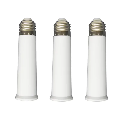 Vista 7 de Extensor de Enchufe E26 - Base Media Estándar, Adaptador de Enchufe de Extensión de 6.5 cm, Extensión de Enchufe de Bombilla, Adaptador de Soporte