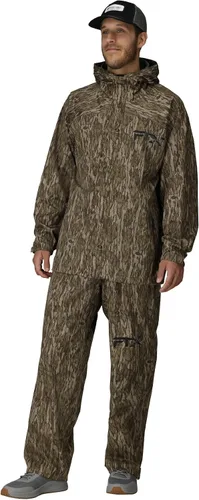 Vista 8 de FROGG TOGGS Chaqueta impermeable FTX Lite para hombre, 3 capas, impermeable, transpirable, elástica y cómoda