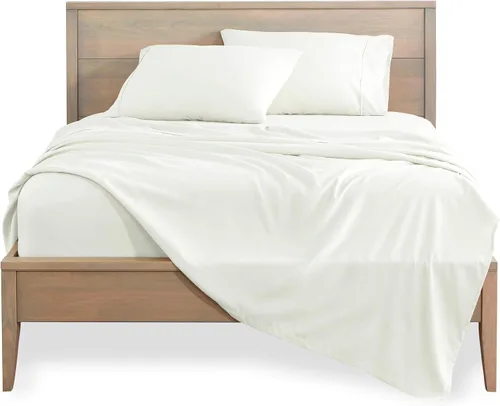 Vista 8 de Juego de 3 piezas, ropa de cama suave de lujo de tejido satinado de 100% algodón de 800 hilos, el mejor juego de 3 piezas de calidad premium, fácil