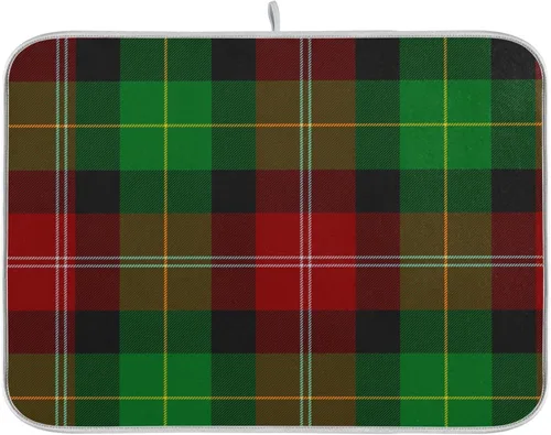 Vista 36 de Tapete de secado de platos para encimera de cocina, tapete de secado de platos, tapete escurridor de platos, almohadilla de microfibra absorbente