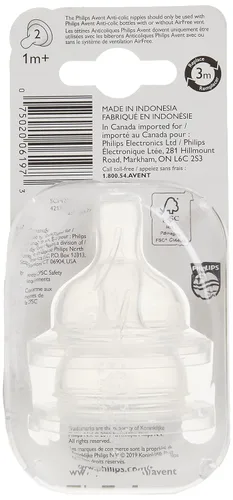 Vista 6 de Tetina anticólicos de Philips AVENT, Transparente