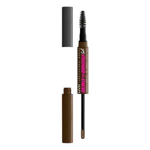 Vista 11 de NYX PROFESSIONAL MAKEUP Zero to Brow, gel de cejas de larga duración, rubio ceniza