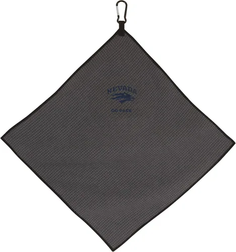 Vista 67 de Team Effort Collegiate - Toalla de microfibra gris de 15" x 15