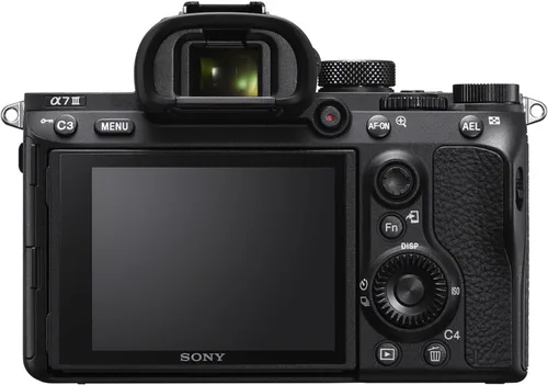 Vista 4 de Sony Cámara sin espejo a7 III con lente de 1.102-2.756 in y 2.165-8.268 in + lente de teleobjetivo manual 16.535-31.496 in f/8.3 HD + memoria de 128