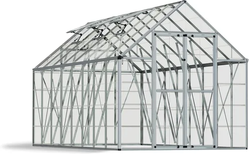 Vista 9 de Snap & Grow invernadero de 6 pies, plateado, tamaño: 6' x 8', Plateado