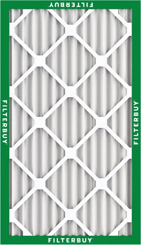 Vista 8 de Filterbuy Filtro de aire de 10 x 30 x 2 pulgadas MERV 8, protección contra el polvo (paquete de 1), filtros de aire plisados HVAC para calderas
