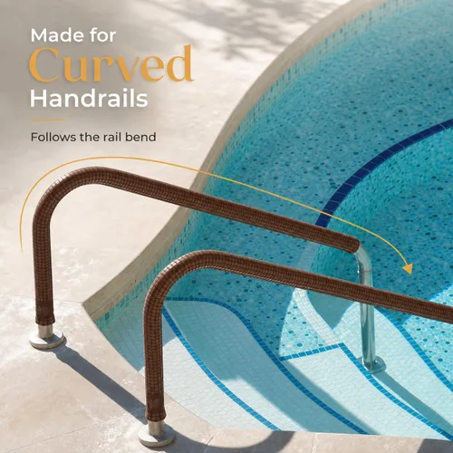 Vista 6 de Handrail Cover for Pool and Spa - 10' Foot