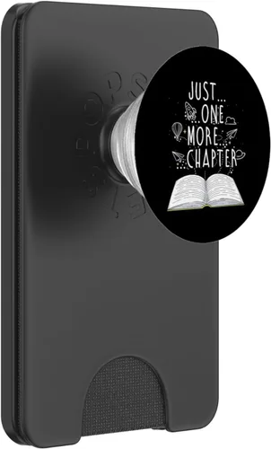 Vista 7 de Regalos para lectores, solo un capítulo más, libros de lectura PopSockets Standard PopGrip