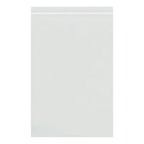 Vista 12 de Aviditi Poly Bolsa con cierre hermético blanco, 10" x 12", Azul, 1000