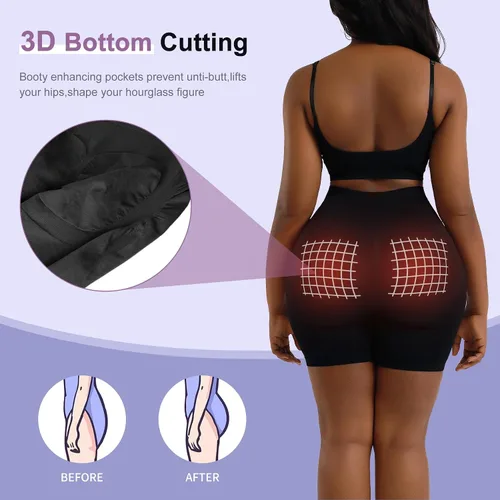 Vista 5 de YUINBY Body para mujer Tanga esculpida sin costuras, moldeadora de cuerpo, faja moldeadora para mujer, control de abdomen, tanga