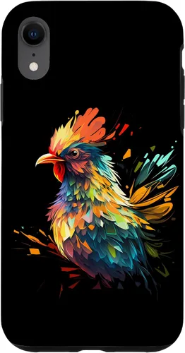Vista 24 de Funda gráfica de animales de granja divertidos para iPhone 16