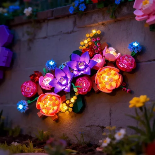 Vista 24 de Kit de iluminación LED Briksmax para árbol bonsái – Compatible con el modelo de bloques de construcción Lego 10281 – no incluye el set de Lego
