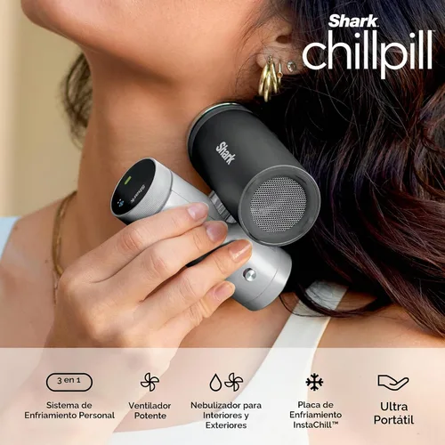 Vista 2 de Shark ChillPill FA022 - Ventilador 3 en 1, placa de refrigeración y Carbono