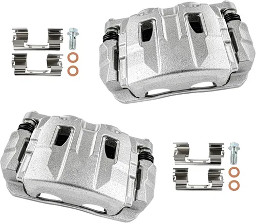 Vista 55 de cciyu 18B4918A Pinza de freno delantera derecha con soporte para Cadillac, para Chevy, para GMC