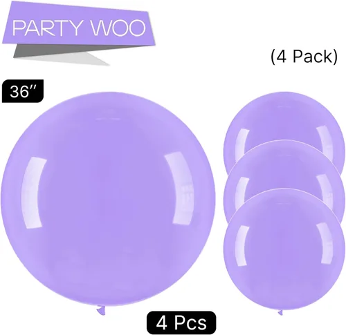 Vista 369 de PartyWoo 50 globos de látex color piel albaricoque, globos de helio boho de Albaricoque-f05