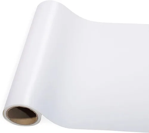 Vista 2 de CALCA Rollo de vinilo HTV blanco imprimible de transferencia de calor para impresora de inyección de tinta, rollo de transferencia de calor, vinilo