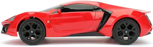 Vista 7 de Jada Toys - Fast & Furious 1:16 RC, Lykan Hypersport, Rojo