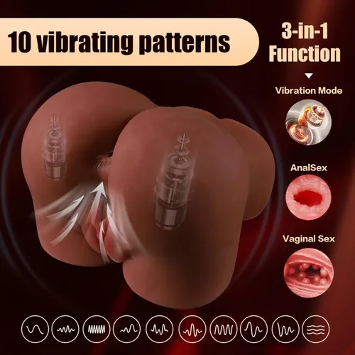 Vista 2 de muñecas para adultos xx tamaño Real Male Masterburters for Adults Bi655V3