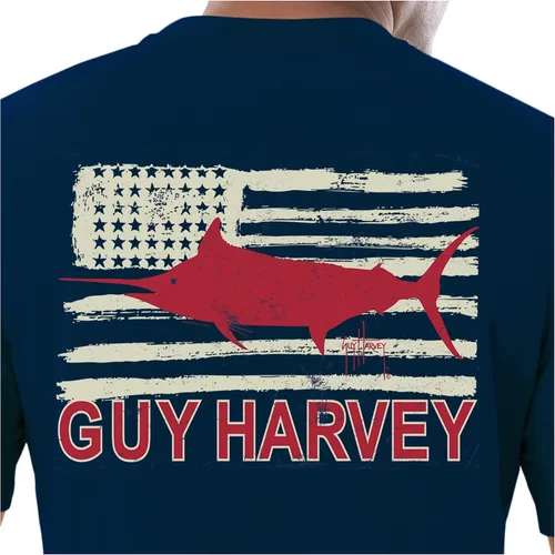 Vista 150 de Guy Harvey Camiseta de manga corta Threadcycled para hombre