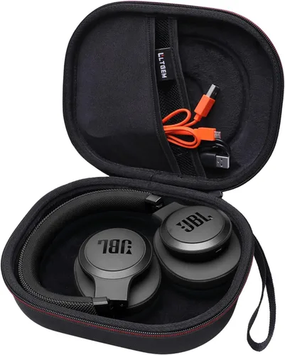 Vista 14 de Funda para auriculares JBL Tune 780NC/770NC/530BT/730BT/720BT/670NC 1. Exterior negro + gris