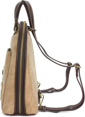 Vista 4 de CHALA Mochila convertible - Bolso de hombro convertible para mujer con correa ajustable