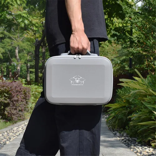 Vista 7 de Carrying Case for DJI Mini 4 Pro Fly More Combo (RC-N2 or RC 2 Controller), Mini 4 PRO Storage Bag Protective Cover Portable Travel Organizer
