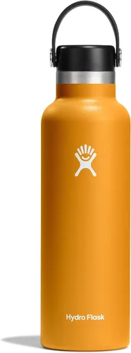 Vista 21 de Hydro Flask Botella de agua – Acero inoxidable aislado – Antiderrames, a prueba de fugas en 21 oz Tonal Trillium Agave
