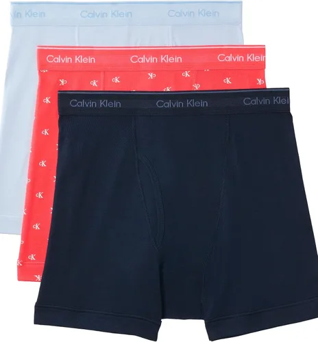 Vista 22 de Calvin Klein Calzoncillos Bóxer Brief Clásicos de Algodón para Hombre (3 unidades)