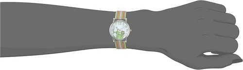 Vista 2 de Muppets MU1010 Kermit the Frog Dial Reloj multicolor con correa de tela