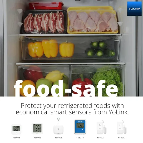 Vista 4 de Sensor de temperatura inalámbrico inteligente y sensor de humedad de amplio rango (-22 a 158 grados) para monitoreo de refrigerador, monitoreo