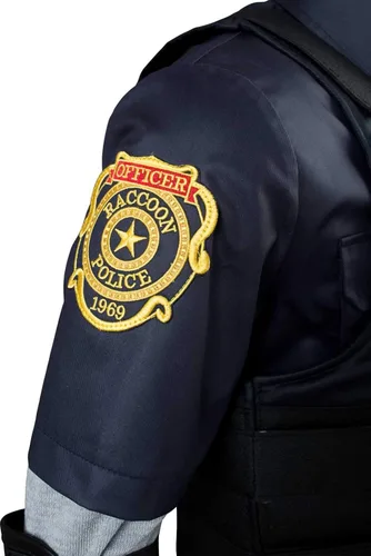 Vista 7 de Disfraz de adulto Leon Kennedy para cosplay de Halloween