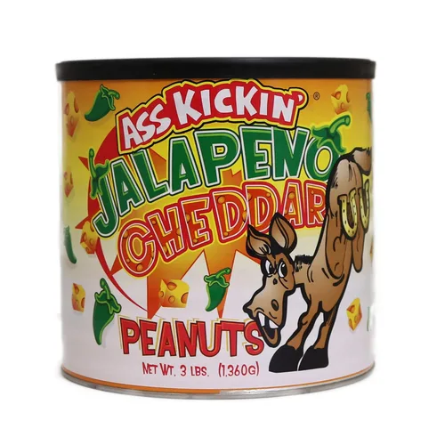 Vista 13 de ASS KICKIN' Cacahuetes Bacon Ranch – 12oz – Último regalo gourmet de cacahuetes – Pruébalo si te atreves!