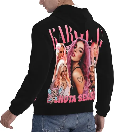 Vista 5 de TRENSTAR Sudaderas con capucha para hombre, ligera, de manga larga, con bolsillo
