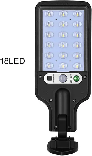 Vista 2 de Farolas solares para exteriores, impermeables, IP65, con energía solar, del atardecer al amanecer con sensor de movimiento, luz de inundación LED