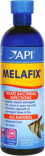 Vista 8 de API MELAFIX - Remedio para infecciones bacterianas de peces de agua dulce, botella de 4 onzas