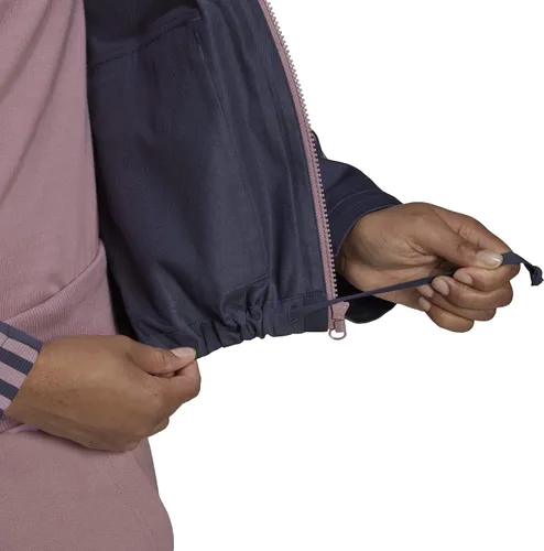 Vista 4 de adidas Chaqueta Tiro Cargo para mujer, Azul marino sombra