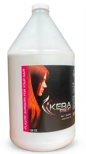 Vista 8 de KERA FRUIT Cirugia Capilar 8 OZ Tratamiento Capilar Anti Volumen Anti Frizz