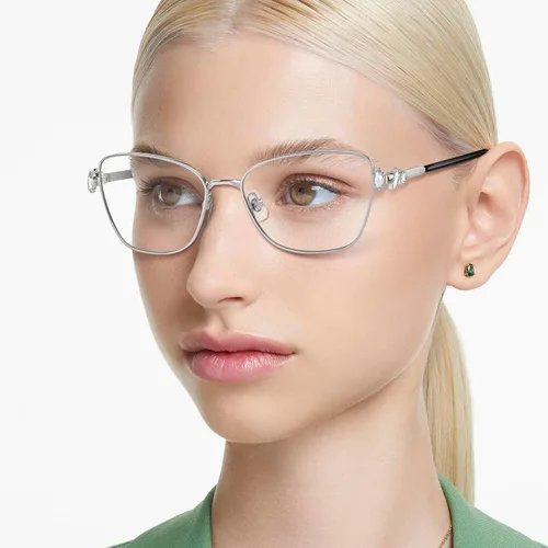 Vista 6 de Swarovski Marcos cuadrados para gafas graduadas Sk1006 para mujer