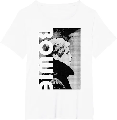 Vista 14 de David Bowie - Camiseta de perfil bajo, Blanco, S
