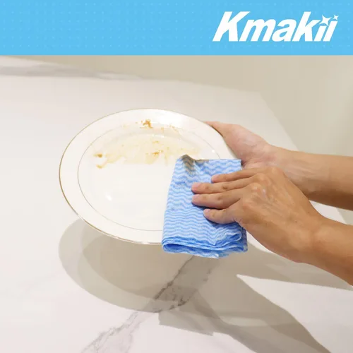 Vista 7 de KMAKII Handi Wipe - Paños reutilizables – Paños y toallas desechables multiusos, ultra absorbentes, de secado rápido, toallitas de limpieza